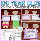 100th Day of School Craft | Grandparent's Day Craft
