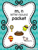 m, n Letter/Sound Packet