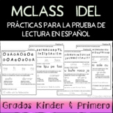 mClass (IDEL) Prácticas de lectura en español (K-1)