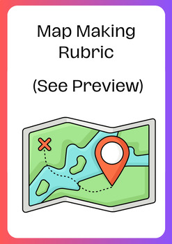 Preview of Map Making Rubric (See Preview)