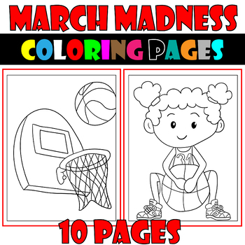 ncaa basketball coloring pages
