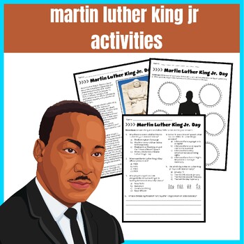 martin luther king jr activities MLK by Memozas | TPT