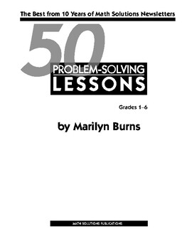 50 problem solving lessons grades 1 6