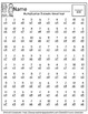 math assessments and drills for 0-12 multiplication Printables