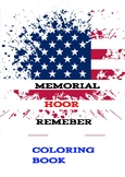 memorial hoor remember coloring book