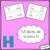 mi librito de la letra h