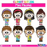 mini teachers clipart set / mini profes imagenes / color +
