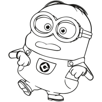 55 Minion Coloring Pages Cartoon  Best HD