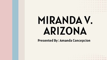 Preview of miranda v. arizona