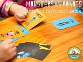 monsters vs robots, K-5 - number skills game (addition and