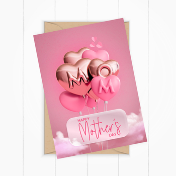 Preview of mother day - mother day card - printable file - Ready to print