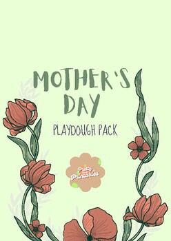 Preview of mothers day playdough mat pack