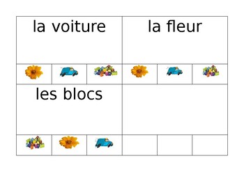 Preview of multiple choice cards to read, cartes à choix multiple FRENCH FRANçAIS