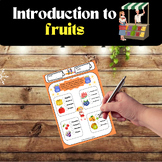 multiple meaning words activities fruits