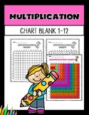 multiplication chart blank 1-12 | Blank Multiplication Cha