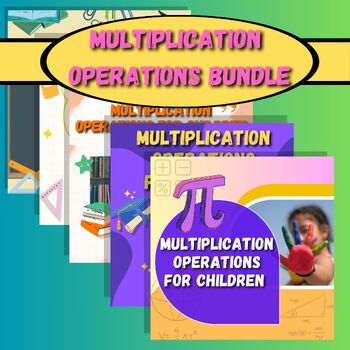 Preview of multiplication operations for children in the 3th, 4th and 5th grades (bundle)