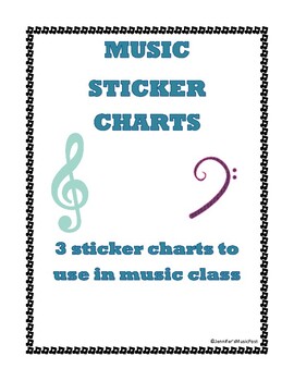 Music Sticker Chart