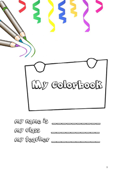 my colorbook - learn colors by Leukmetkids | TPT