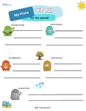 my summer plans - help kids prepare for end of year