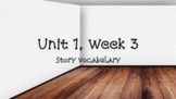 myView - Unit 1 Week 3 vocabulary slides