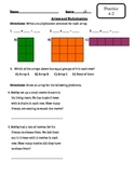 Envision Math - Topic 4 - Multiplication - Extra Materials