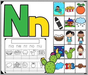 Na Ne Ni No Nu Teaching Resources | TPT
