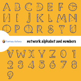 network alphabet and numbers