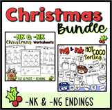 nk ng Christmas Bundle Worksheets, Sorting, Reading, Activities