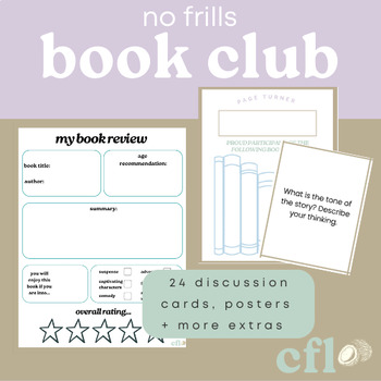 Preview of no frills book club