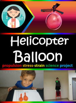 Preview of no-prep physics research projects bundle: helicopter balloon lab and more
