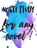 Novel Study for ANY novel!!