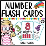 number flash cards (1-20)