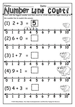 number line counting by Eye Popping Fun Resources | TpT