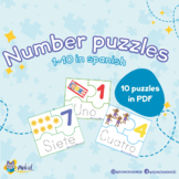number puzzles in spanish|numbers in spanish 1-10|Rompecab