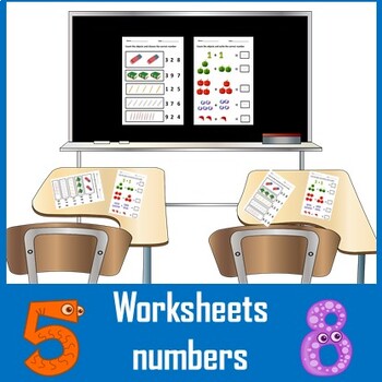 worksheet for numbers 0 to 9 by JABBOUR COURSES | TPT