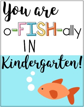 o-FISH-ally Back to School by Lessons in Literacy | TPT