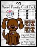 og Word Family Write the Room Activity, Rhyming Recording 