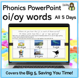 oi/oy Day5 Phonics Phonemic Awareness Digital PowerPoint
