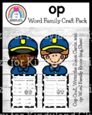 op Word Family Write the Room Activity, Rhyming Recording 