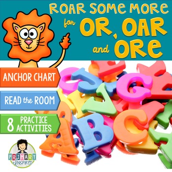Preview of or, -ore, -oar Word Work ~Phonics~ Activity Pack-