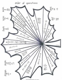 order of operations Middle-school Math Art