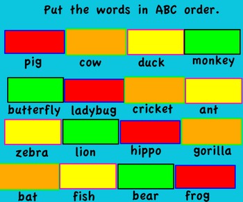 Preview of Promethean Board-ou, ow words flipchart. Dot and Jabber Treasures First Grade