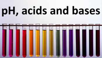 Preview of Acids & Bases PowerPoint and Worksheet
