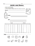 pH Acids and Bases Worksheet