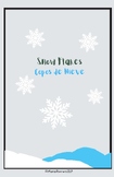 paquete de copo de nieve /snow flake packet