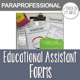 paraprofessional forms