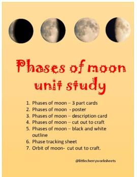 Preview of phases of moon