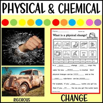 Preview of physical and chemical change