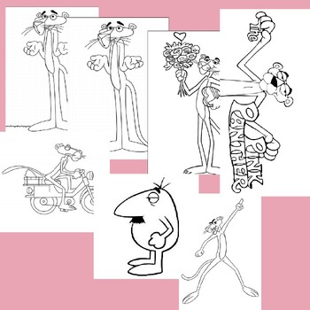 Pink Panther Coloring Pages Printable - Get Coloring Pages