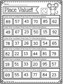 place value cut and paste by silviya v murphy teachers